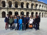 Nîmes 2013 Schüler der Kleinen Burg zu Gast in Nîmes/Frankreich