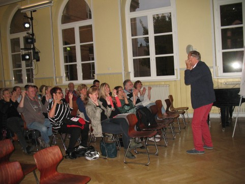 Methodentraining in der Aula der LeoBurg